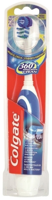 Colgate 360 Whole Mouth Clean Battery Powered Toothbrush, 1 ct