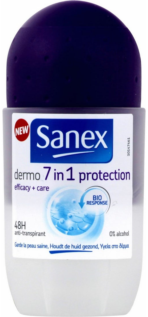 Sanex Dermo 7 in 1 Protection Anti-Transpirant Deodorant, 50 ml