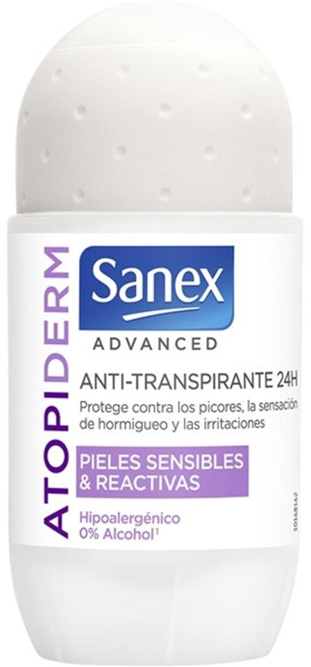 Sanex Advanced Atopiderm Roll-On Deodorant, 50 ml