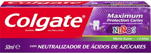 Colgate Maxiumum Caries Protection for Kids, Soft Mint, 50 ml
