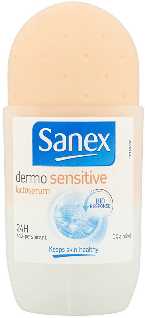 Sanex Dermo Sensitive Anti-Perspirant Roll-On Deodorant, 50 ml