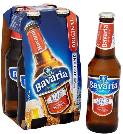 Bavaria Original Non-Alcoholic Beer, Value Pack, 4 x 333 ml