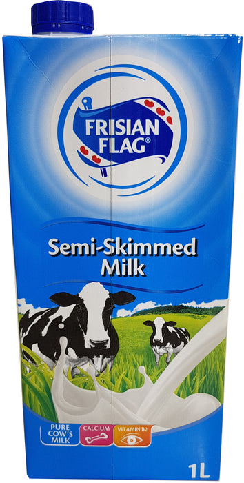 Frisian Flag Semi-Skimmed Milk, 1 L