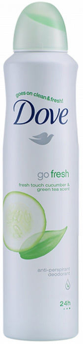 Dove Go Fresh Cucumber and Green Tea Deodorant Spray , 250 ml