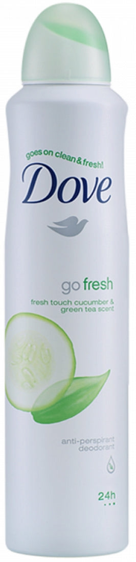 Dove Go Fresh Cucumber and Green Tea Deodorant Spray , 250 ml