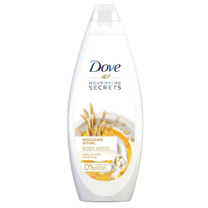 Dove Indulging Ritual Oat Milk & Honey Body Wash , 750 ml