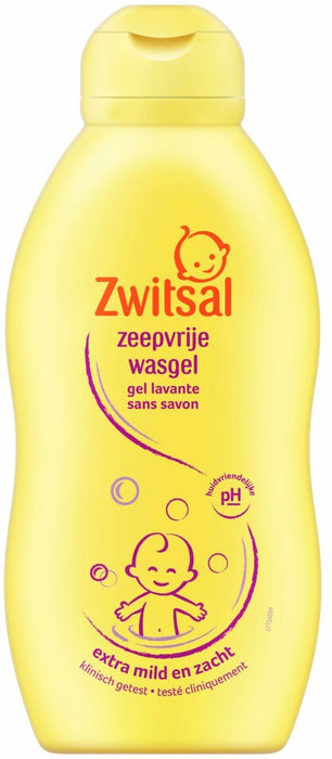 Zwitsal Soapfree Body Wash, 200 ml