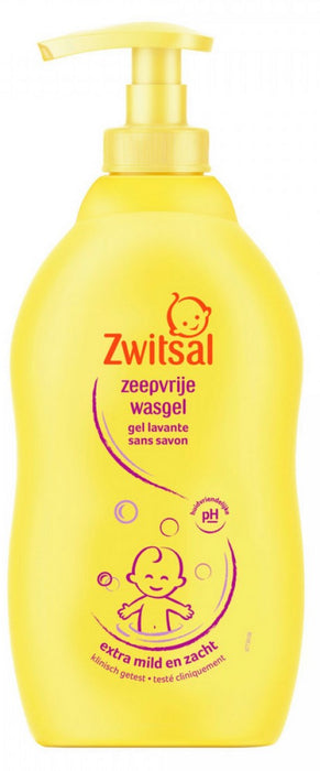 Zwitsal Soapfree Body Wash, 400 ml