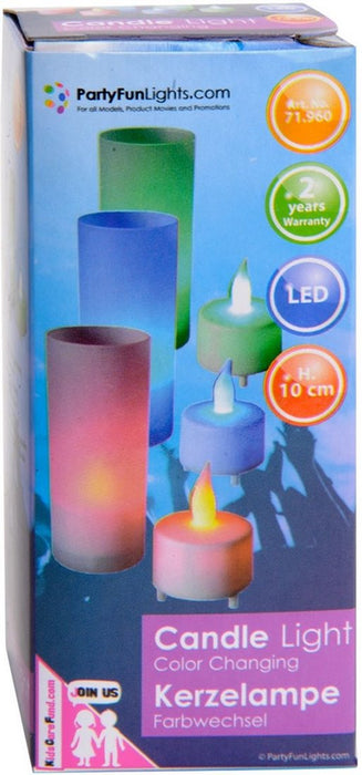Color Changing LED Candle Light, 10 cm