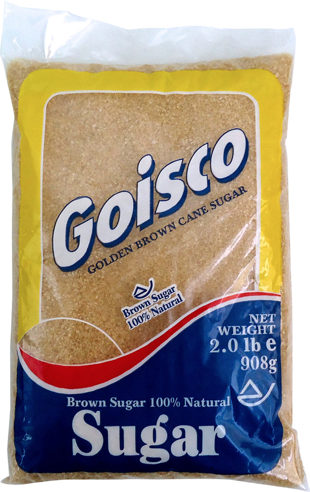 Goisco Brown Sugar, 100% Natural Golden Cane, 2 lbs