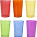 Excellent Houseware Colored Tumbler Glasses, 6 ct