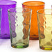 Excellent Houseware Colored Tumbler Glasses, 6 ct
