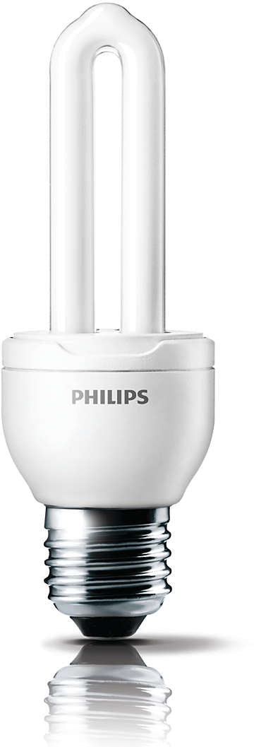 Philips Genie White Light Bulb, 6 YR, 110V 8W, 1 ct