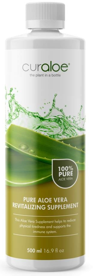 Curaloe Pure Aloe Vera Revitalizing Supplement, 500 ml