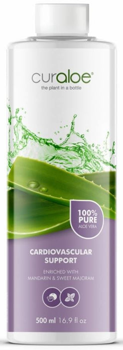 Curaloe Cardiovascular Support Supplement With Aloe Vera, 500 ml