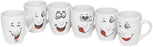 Porcelain Smile Mug (Specify Type at Checkout), 11.5 x 8 x 10 cm