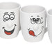 Porcelain Smile Mug (Specify Type at Checkout), 11.5 x 8 x 10 cm