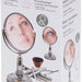 2-Sided Magnifying Standing Cosmetic Mirror, 19 x 10 cm