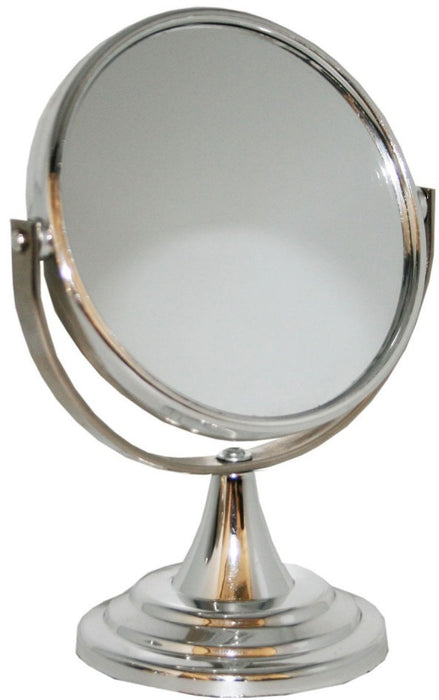 2-Sided Magnifying Standing Cosmetic Mirror, 12 x 8 cm