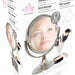 2-Sided Magnifying Standing Cosmetic Mirror, 12 x 8 cm