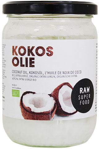 Raw Super Food Coconut Oil, Extra Virgin, 400 gr