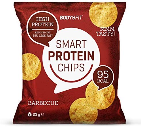 Body & Fit Smart Protein Chips, Barbecue, 23 g