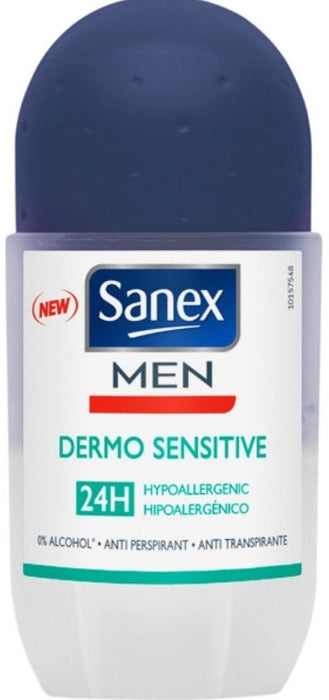 Sanex Men Dermo Sensitive Roll-On Deodorant, 50 ml