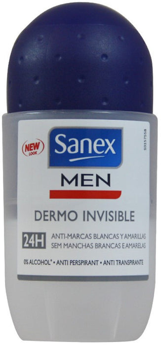Sanex Men Dermo Invinsible Roll-On Deordorant, 50 ml