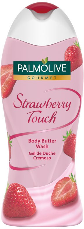 Palmolive Gourmet Strawberry Touch Body Butter Wash, 500 ml