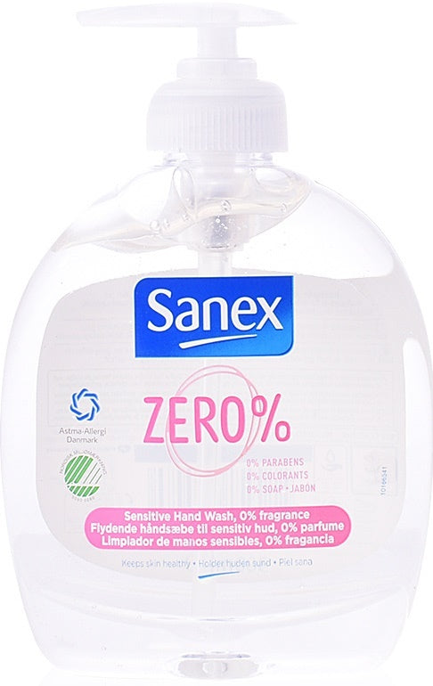 Sanex Zero Sensitive Liquid Hand Wash, 300 ml