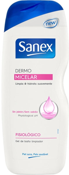 Sanex Dermo Micellar Soap-Free Cleansing Bath Gel, 600 ml