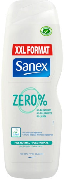 Sanex Zero %  Showergel, Normal Skin, 900 ml