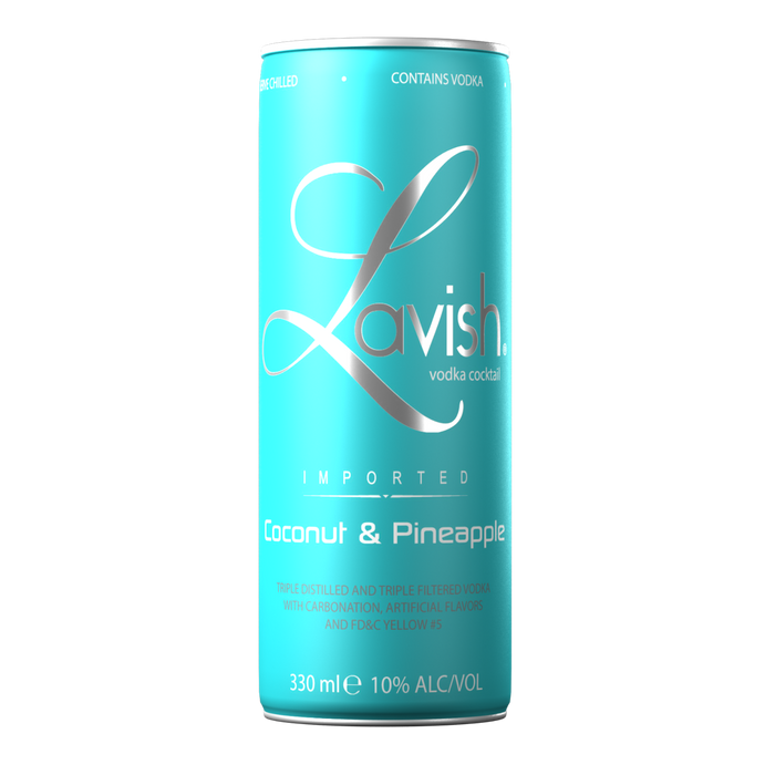 Lavish, Coconut Pineapple, 330 ml