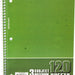 A+ Homework 3 Subject Wide Ruled Notebook, 120 sheets