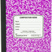 A+ Homework College Ruled Composition Book, 100 sheets