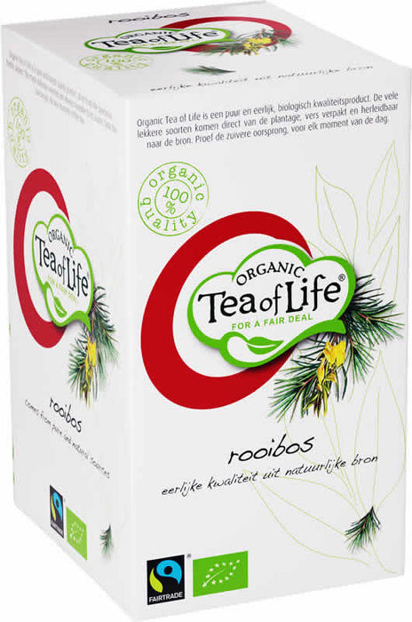 Tea Of Life Organic Rooibos Tea Bags, 25 ct