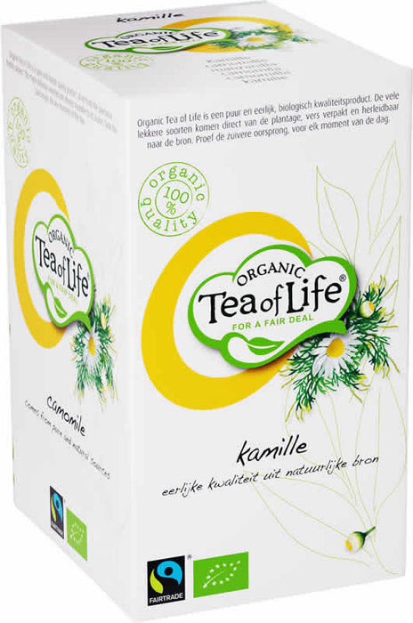 Tea Of Life Organic Chamomile Tea Bags, 25 ct