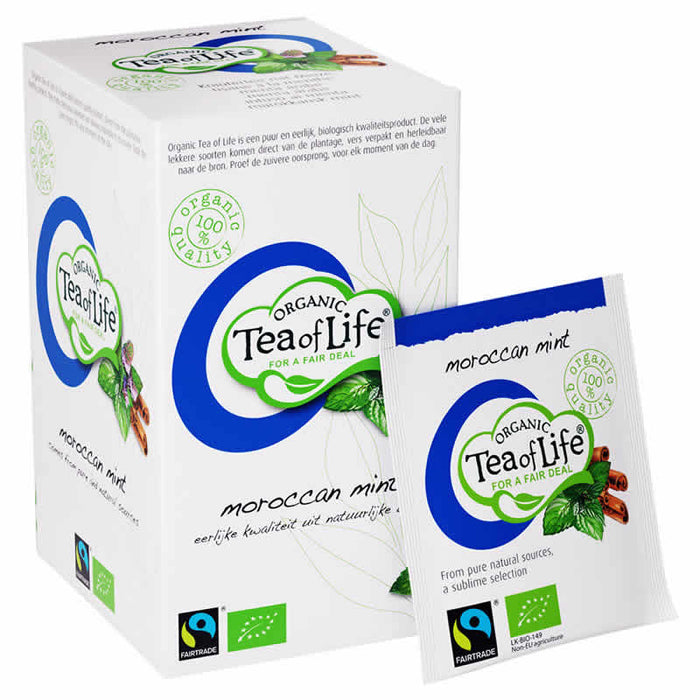 Tea Of Life Organic Moroccan Mint Tea Bags, 20 ct