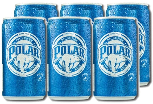 Polar Beer Cans, 6 x 8 oz