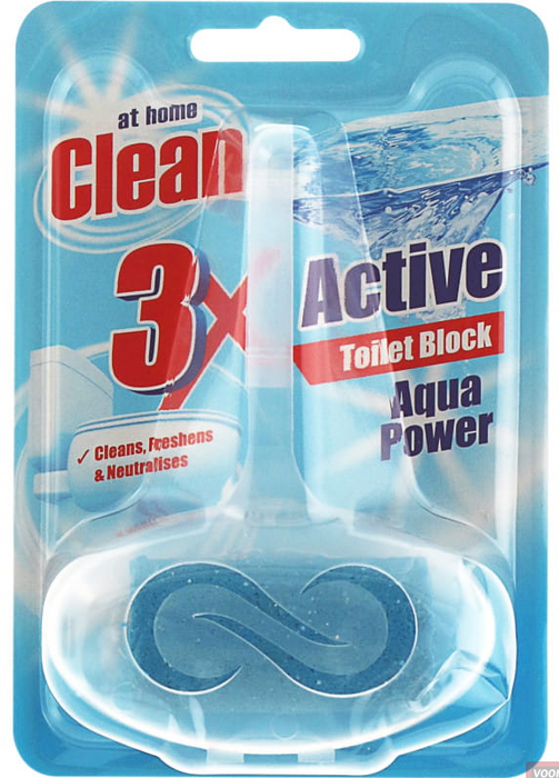 At Home Cleaner Toilet Cleaner, Aqua Power Scent , 40 gr