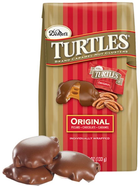 DeMet's Original Turtles Individually Wrapped Chocolates, 17.5 oz