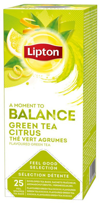 Lipton Green Tea Citrus Bags , 25 ct