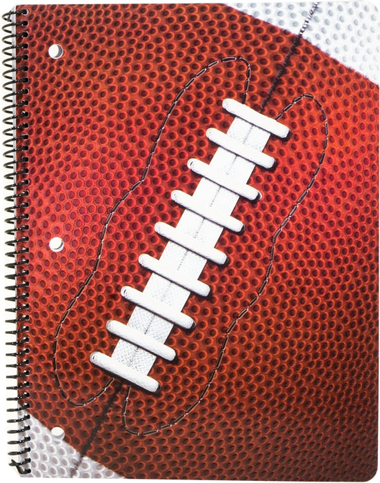 Kittrich Corporation Sports Theme Notebook, 70 sheets