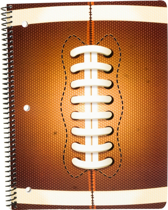 Kittrich Corporation Sports Theme Notebook, 70 sheets