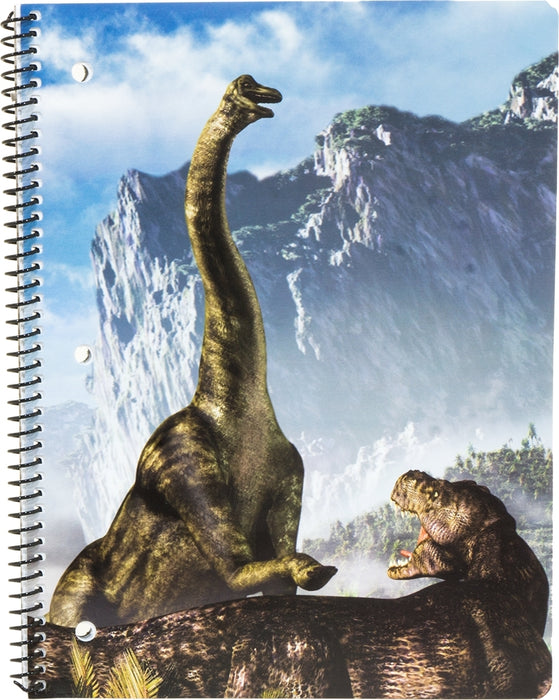 Kittrich Corporation Dinosaurs Theme Notebook, 70 sheets