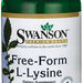 Swanson Free-Form L-Lysine 500 mg Supplement Capsules, 150 ct