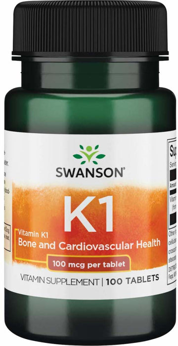 Swanson Vitamin K1 , 100 ct