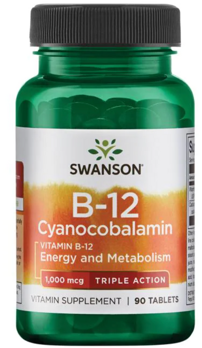 Swanson B-12 1,000 MCG Vitamins , 90 ct