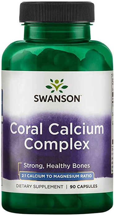 Swanson Coral Calcium Complex Vitamins, 90 ct