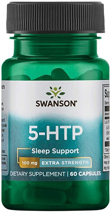 Swanson 5-HTP 100 MG Sleep Support Vitamin , 60 ct